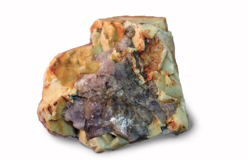 Flourite, Groverake Mine (38mm across)